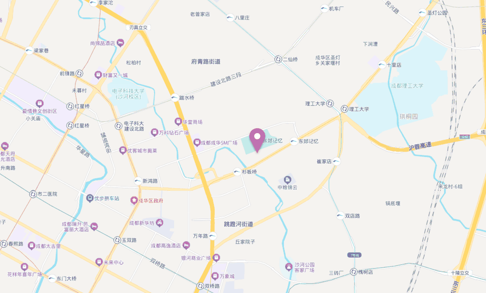 万科天荟位置地图